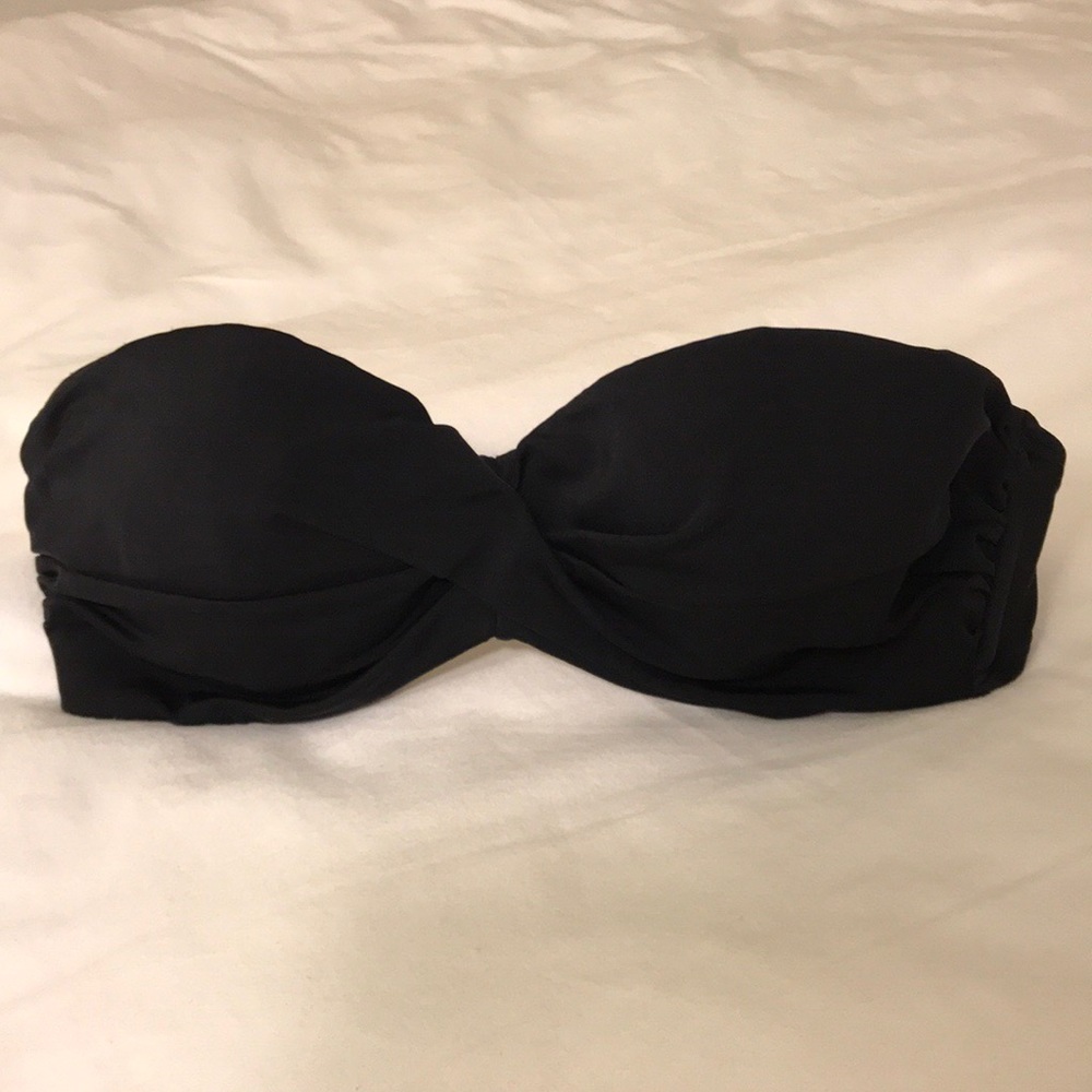 Victoria’s Secret Strapless Black Swimsuit